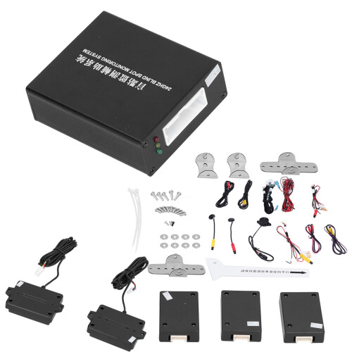 Microwave Sensor Anti Theft System Car Alarm Immobilizer With Remote Control Universal Design Keyless Entry Shock Sensor Security 2