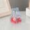 Gummy Bear Container Blue Reusable Plastic Box 12 pcs 7 cm 3