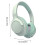 AuroraX True Wireless On-Ear Headphones with Adaptive ANC, Deep Bass, Mic, Foldable — Compatible with iOS/Android 3