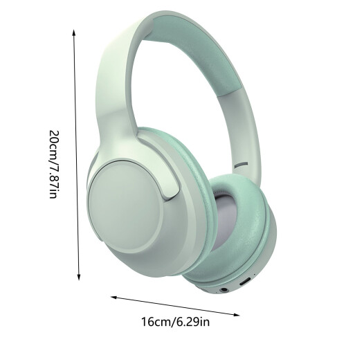 AuroraX True Wireless On-Ear Headphones with Adaptive ANC, Deep Bass, Mic, Foldable — Compatible with iOS/Android 2