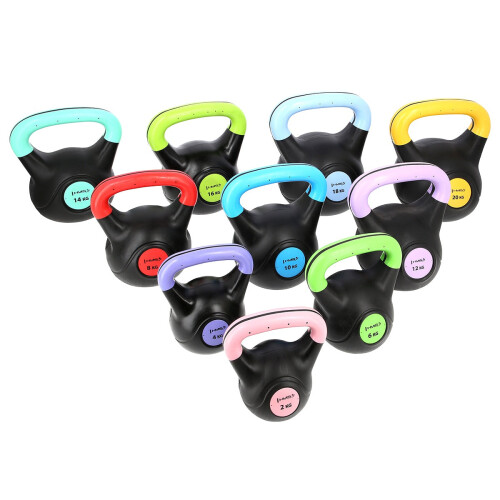 Kettlebell composito da 8 kg per l'allenamento della forza 1