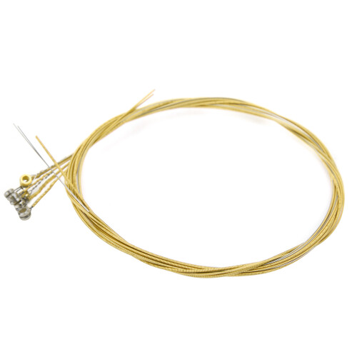 Bright Tone Replacement Strings Set, Resonance Effect Durable Metal Strings Rust Resistant Steel Strings Copper Brass Strings For Beginner Guitar 2