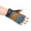 Damen Fitnesshandschuhe, Größe M, Orange/Grau 3
