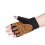Damen Fitnesshandschuhe, Größe M, Orange/Grau 4