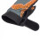 Damen Fitnesshandschuhe, Größe M, Orange/Grau 5