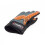 Damen Fitnesshandschuhe, Größe M, Orange/Grau 6