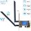 Κάρτα ασύρματου δικτύου PCI-E WIFI 1200Mbps για επιτραπέζιους υπολογιστές διπλής ζώνης 3