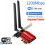 Κάρτα ασύρματου δικτύου PCI-E WIFI 1200Mbps για επιτραπέζιους υπολογιστές διπλής ζώνης 5