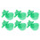 Adjustable Water Amount Chicken Drinking System, Durable Material Easy Cleaning Poultry Drinker Cups Automatic Feeder Safe And Reliable Green Plastic 5