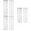 6Pcs Silver Tassel Curtain String Curtain Panel for Window and Door 7