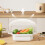 Living And Home Double Layer Detachable Drainer Basket, White 3