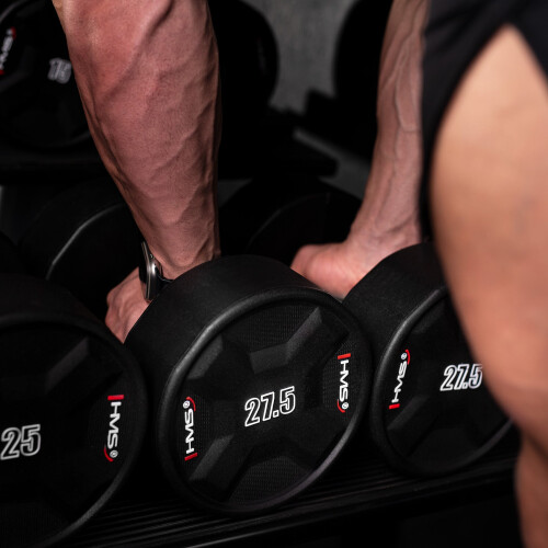 27,5 KG polyuretanhantel - hållbar träningsutrustning 2