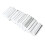 100Pcs ZB Series Terminal Marker Strip 31-40 15