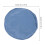 Housse de coussin imperméable 32 x 32 x 0,7 cm Bleu ciel 2
