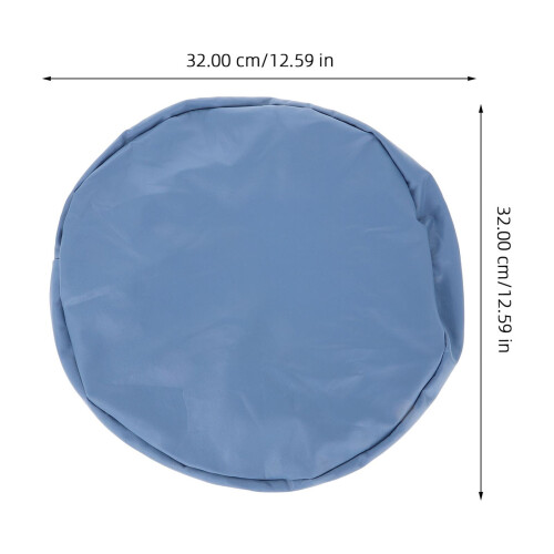 Housse de coussin imperméable 32 x 32 x 0,7 cm Bleu ciel 1