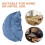 Housse de coussin imperméable 32 x 32 x 0,7 cm Bleu ciel 3