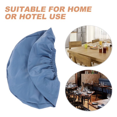 Housse de coussin imperméable 32 x 32 x 0,7 cm Bleu ciel 2