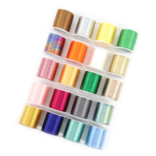 20Pcs Polyester Embroidery Threads Kit 300M 20 Colors Sewing Machine Accessories