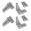 Wheel Stud Bolts Conversion Kit Durable Construction Extended Wheel Studs For German Vehicles Cold Forge Process Heat Treated Coating High Quality 3