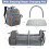 Versatile Waterproof Diaper Backpack with Insulated Compartments All-in-One Design Ergonomic Fit Stroller Compatible and Multi-functional Changing 2
