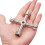 Chave universal resistente e durável com encaixe triangular, quadrado e cruzado, à prova de ferrugem. Chave de encanamento e utilidades de 4 vias, 5