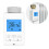 Voice Control Weekly Programmable Touch Screen Smart Temperature Controller WiFi Thermostat Multi Function Holiday Mode Child Lock Data Memory 2