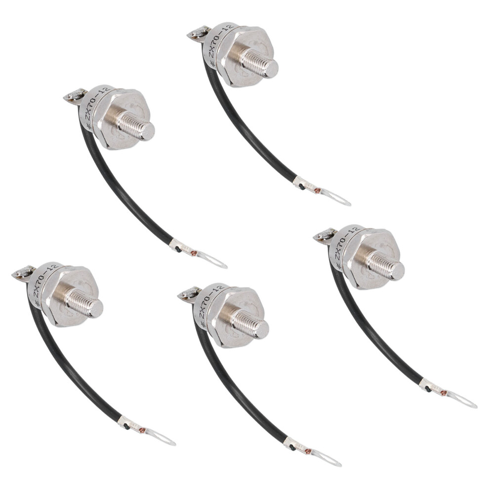 Rectifier Diode 1200V 70A Power Silicon Rectifier 5 Pcs Zx70â12 Black Wire 8061391567734