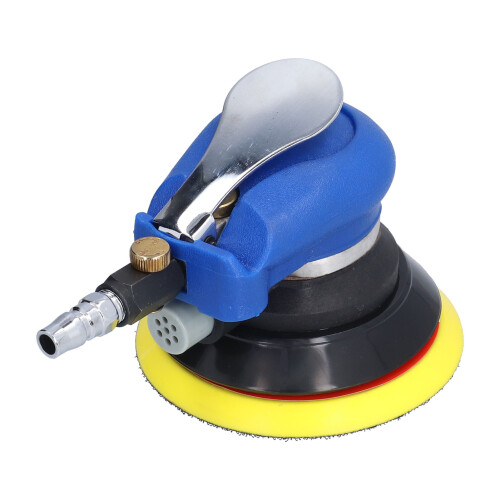 High Efficiency Air Random Orbital Sander Dual Action Sander Pneumatic Palm Sander Lightweight Durable Stable Performance For Workshop Use 1