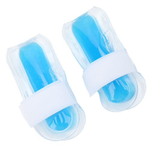Reusable Cold Wrap for Finger Ice Pack, Toe Cold Gel Ice Pack with Compression Cold Pack Functionality and Adjustable Elastic Strap for Men Women 2