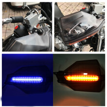 Motorcycle Windproof Hand Guard with LEDs