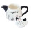 Decorative Tea Kettle Ceramic Pot Multi 1Pack 8