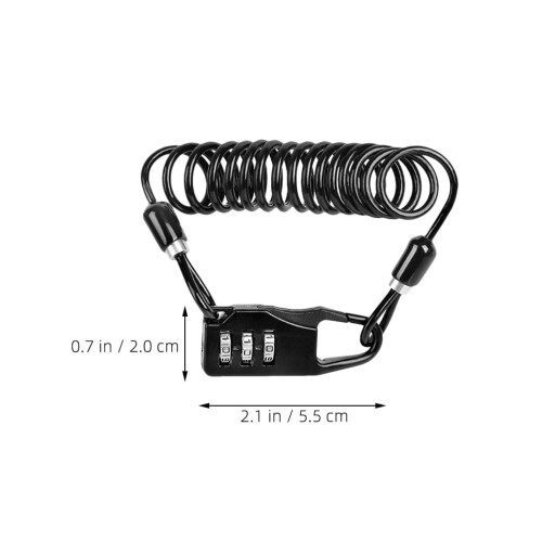 Bike Lock 2Pcs with Code Security for Electric Scooter and Motorcycle 1