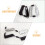 Bike Lock 2Pcs with Code Security for Electric Scooter and Motorcycle 3