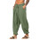 Herren-Stretchhose mit lockerer Passform, hellgrün, Größe S 4