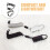 Bike Lock 2Pcs with Code Security for Electric Scooter and Motorcycle 7