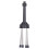 Clarinet Stand Foldable 4-Leg, Black/Silver 9