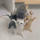 Dancing Cat Model Ornaments 5 Colours 1