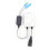 High Brightness HID Ballast Automotive Headlight Stabilizer Fast Start Function Universal Fit High Compatibility Waterproof Aluminum Shell Constant 2