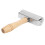 Leather Craft Edge Roller 100mm Wooden Handle Edge Rolling Tool SilverL 6