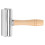 Leather Craft Edge Roller 100mm Wooden Handle Edge Rolling Tool SilverL 10
