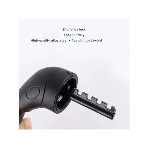Durability Steel Cable Lock Bike Combination Lock Code Security Anti Thefts Lock for Bicycles Protecting 1