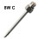Loddespids 510 interface 8W 2 tommer B/C/K type 8