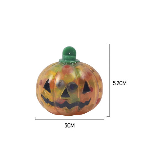 Πακέτο 6 μπάλες κολοκύθας για το Halloween - Μαλακά παιχνίδια για ανακούφιση από το 2