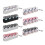 4-tasters LED mekanisk tasthette fidget-leke 2