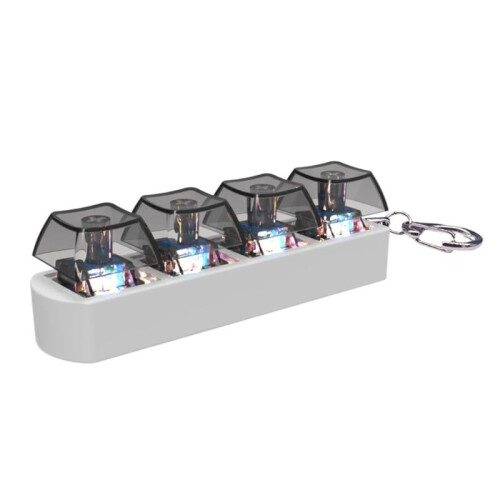 4-tasters LED mekanisk tasthette fidget-leke 2