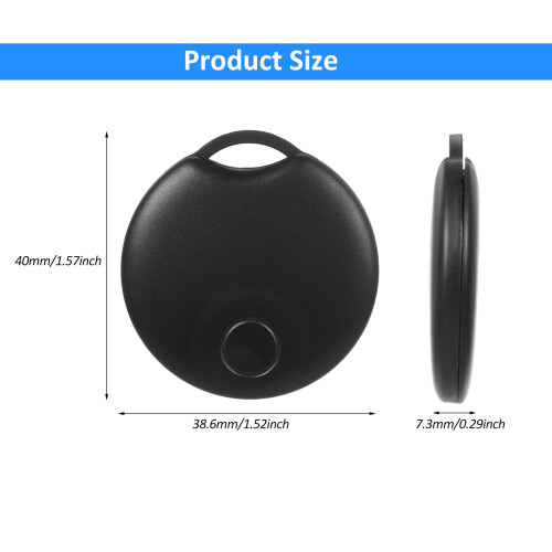 T9 Smart Bluetooth Luggage & Key Finder – Black/White, 40M Range 1