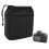 Padded DSLR Camera Lens Bag Waterproof Shockproof Insert with Drawstring Black 7