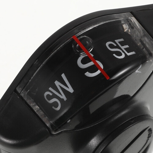 Vehicle Mount Dashboard Compass 1Pcs Black ABS Direction Display for Travelers 2