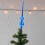Compact Blue Gourd Tree Topper Plastic Festive Ornament 4