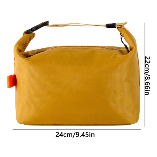 Sac isotherme jaune grande capacité imperméable 1